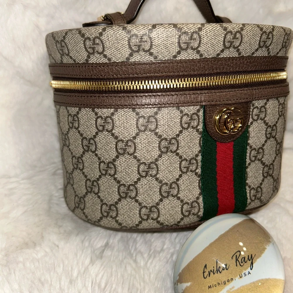 SOLD Gucci Ophidia Cosmetic Case - Picture 4 of 16
